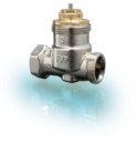 Двухходовой зональный клапан предназначен для использования с приводами моделей RTA. Регулируемая величина Kvs.