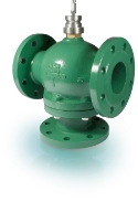 Конфигурацию клапана можно изменить с двухходовой на трехходовую и наоборот без снятия клапана.